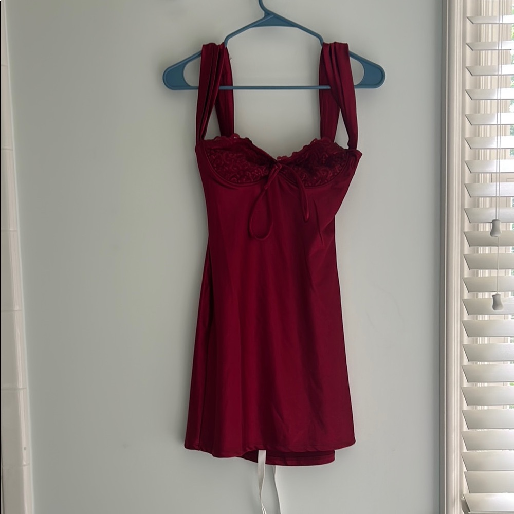 Lucy in the Sky Red Mini Dress